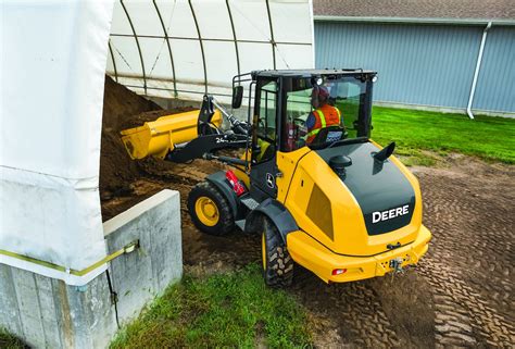 mini loader john deere|john deere small wheel loaders.